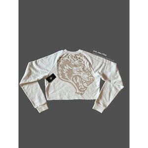 Darc Sport Respect Us Raglan Cropped Crewneck SHE Women’s Small NWT